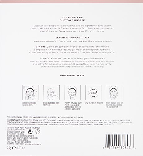 Erno Laszlo Sensitive Hydrogel Mask maschera viso 1 pz pelle sensibile
