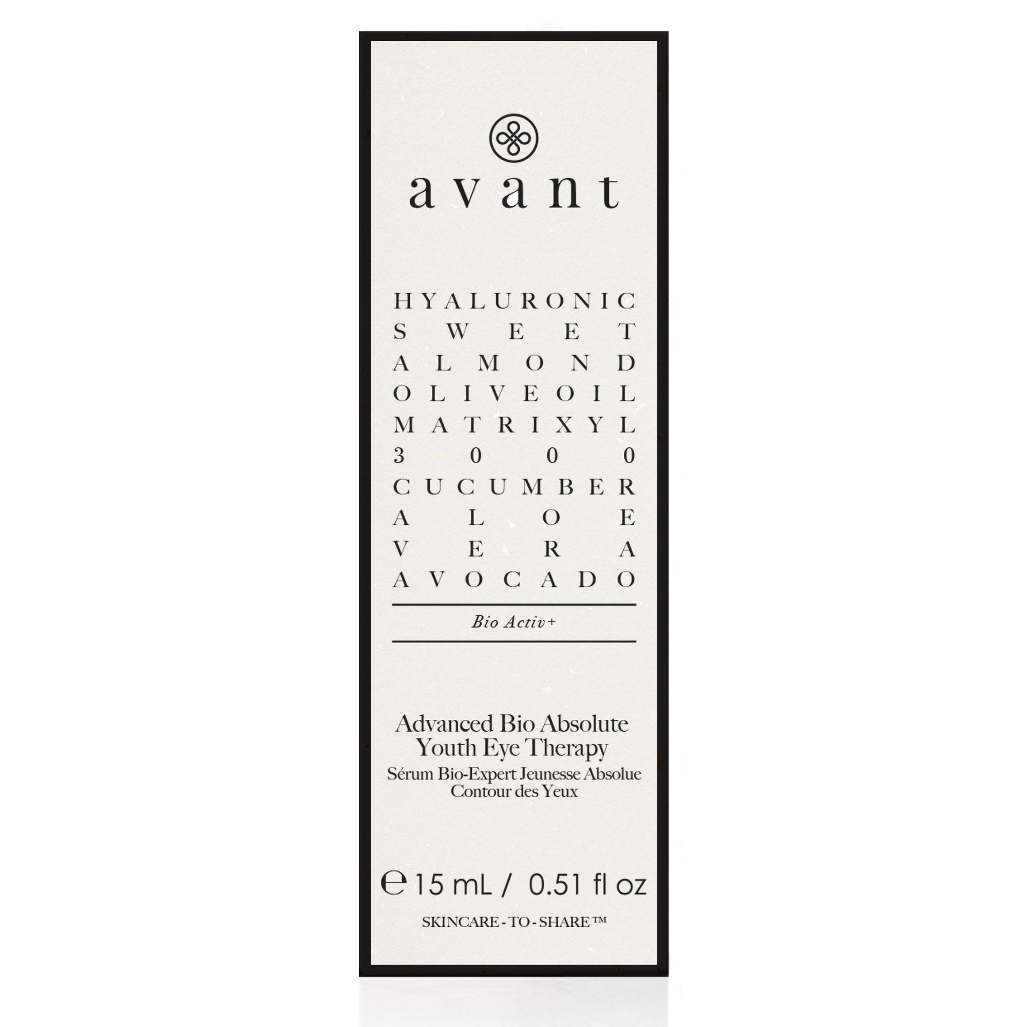 Avant Bio-Activ+ Advanced Bio Absolute Youth Eye siero occhi 15ml antirughe