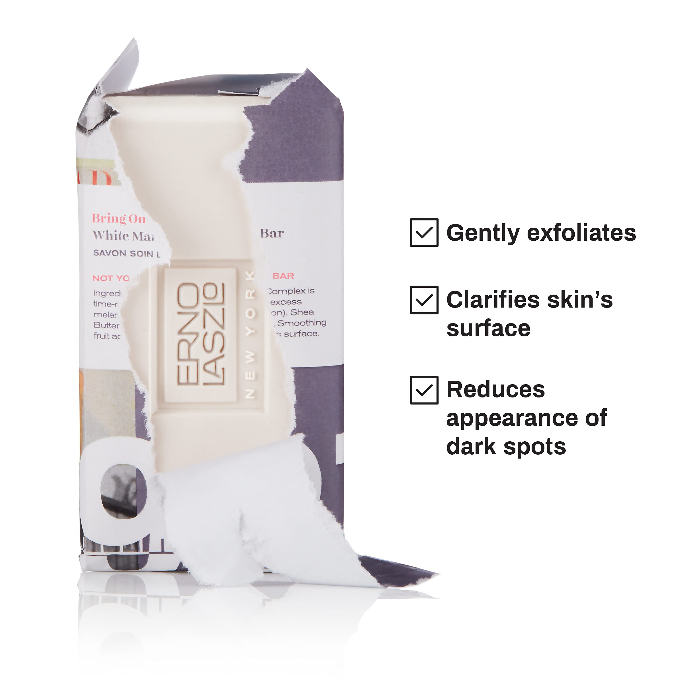 Erno Laszlo White Marble Treatment Bar sapone viso illuminante