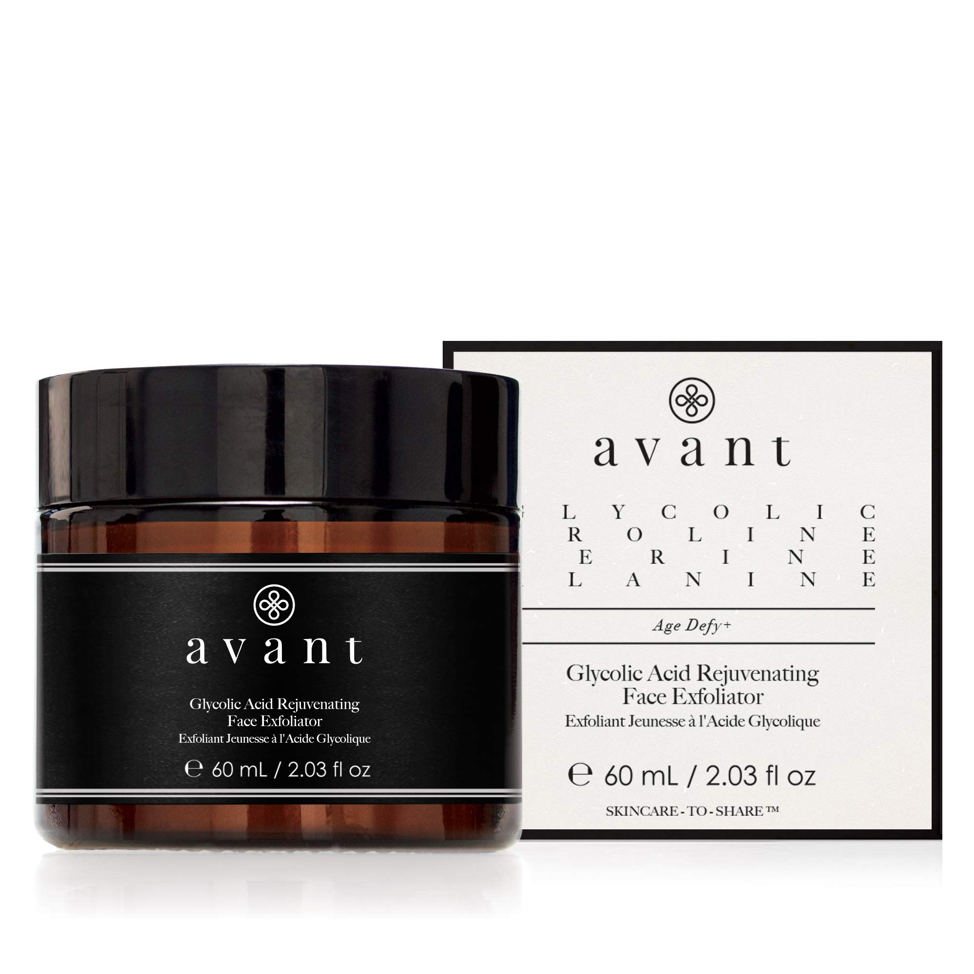 Avant Age Defy Esfoliante Viso Glicolico 60ml Grana Luminosa