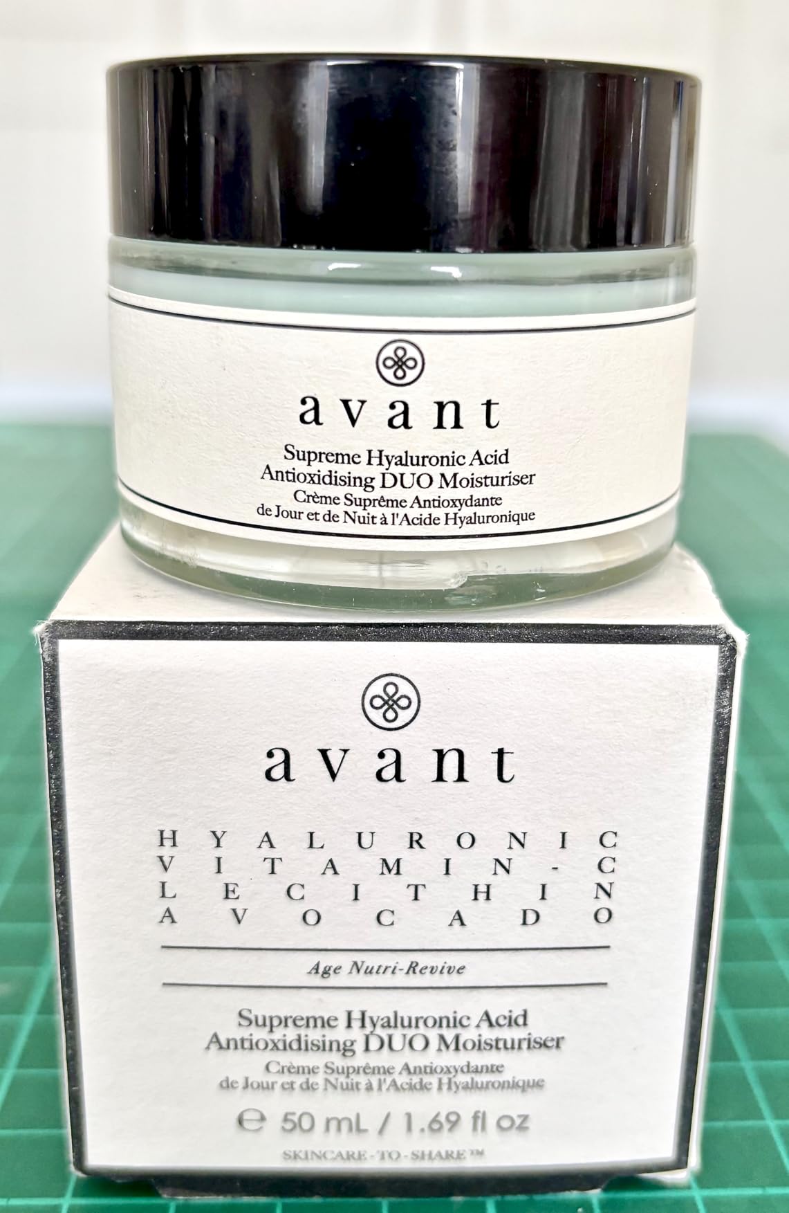 Avant Acido Ialuronico Duo crema viso Light 50 ml antiossidante