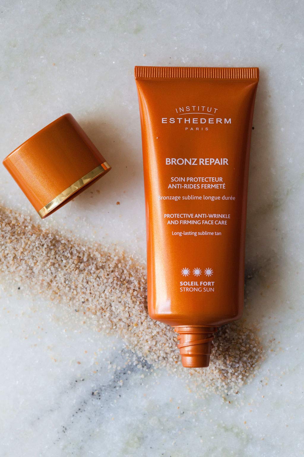 Institut Esthederm Bronz Repair crema solare viso 50 ml sole forte