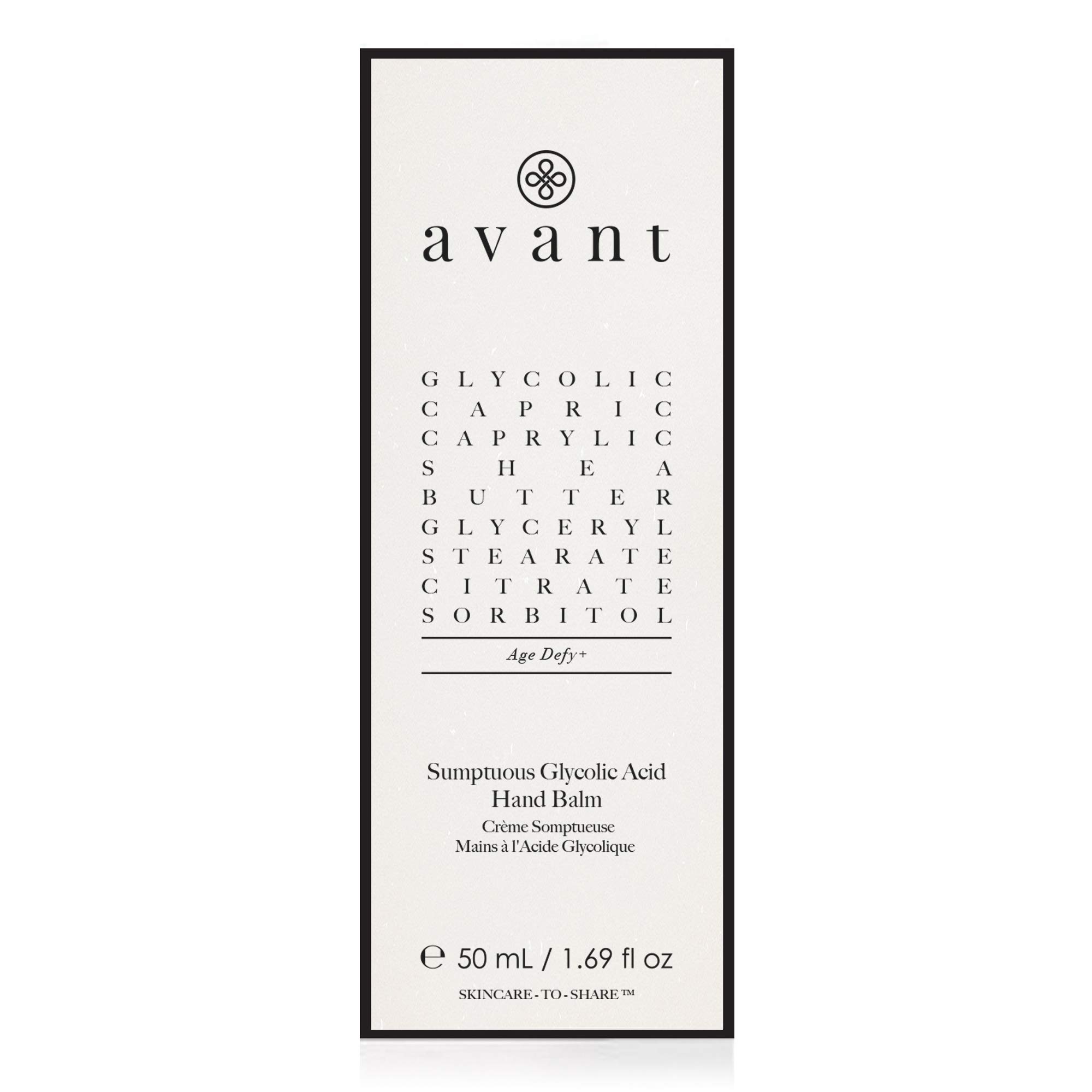 Avant Balsamo Mani Acido Glicolico 50ml rigenerante