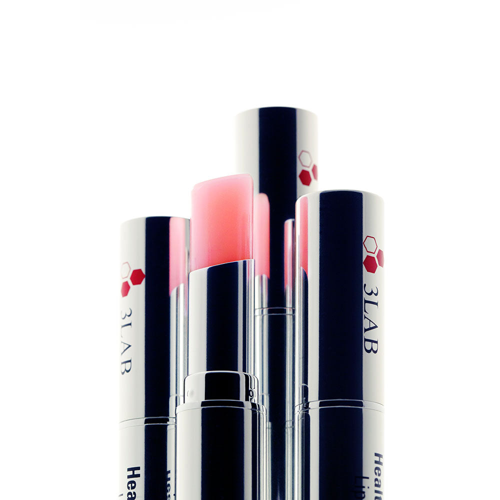 3LAB Healthy Glow Balsamo Labbra Rosa 5 g Idratante