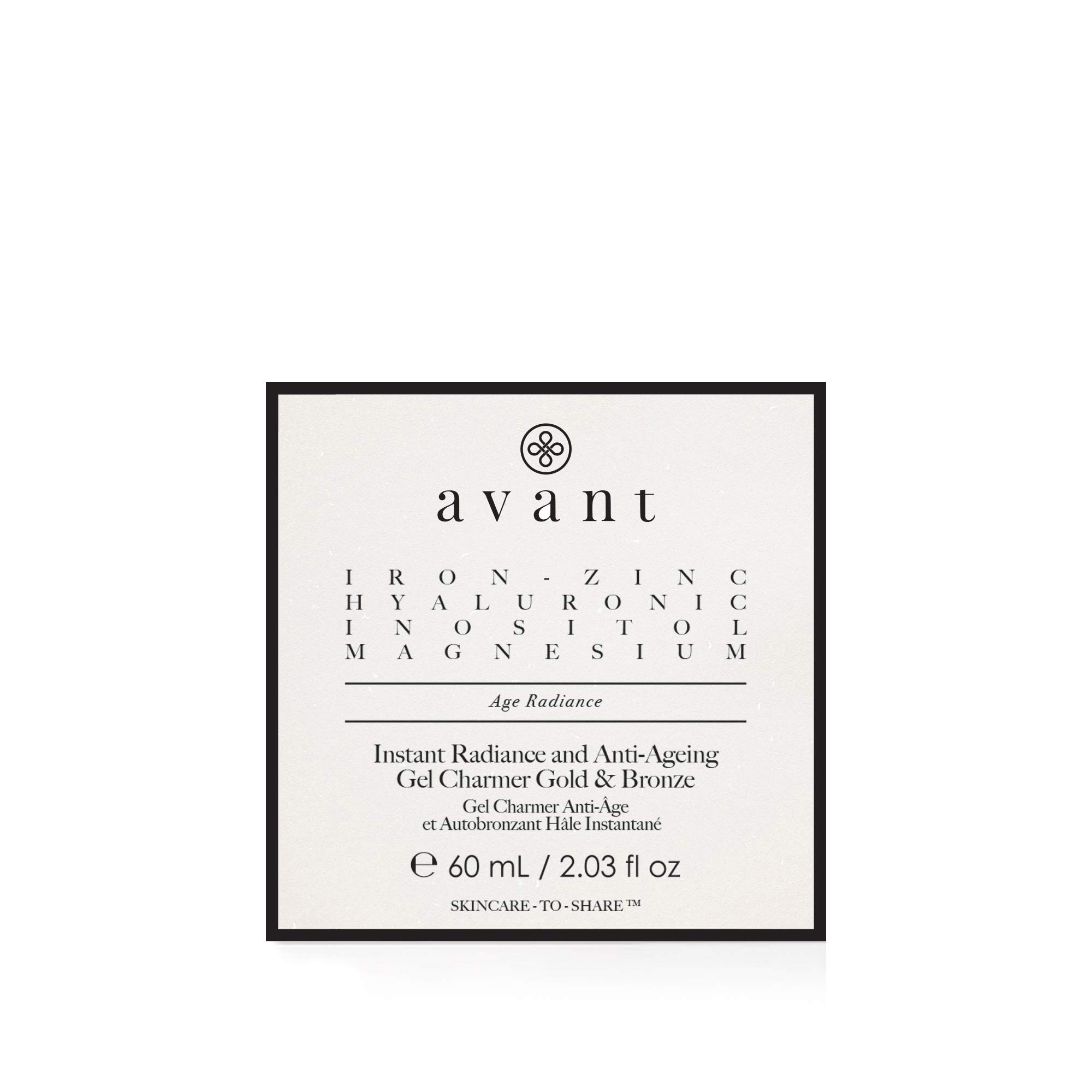 Avant Charmer Gold & Bronze Gel Viso 60 ml illuminante