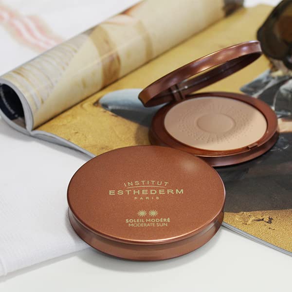 Institut Esthederm Adaptasun Cipria Soleil Modéré 15g Illuminante