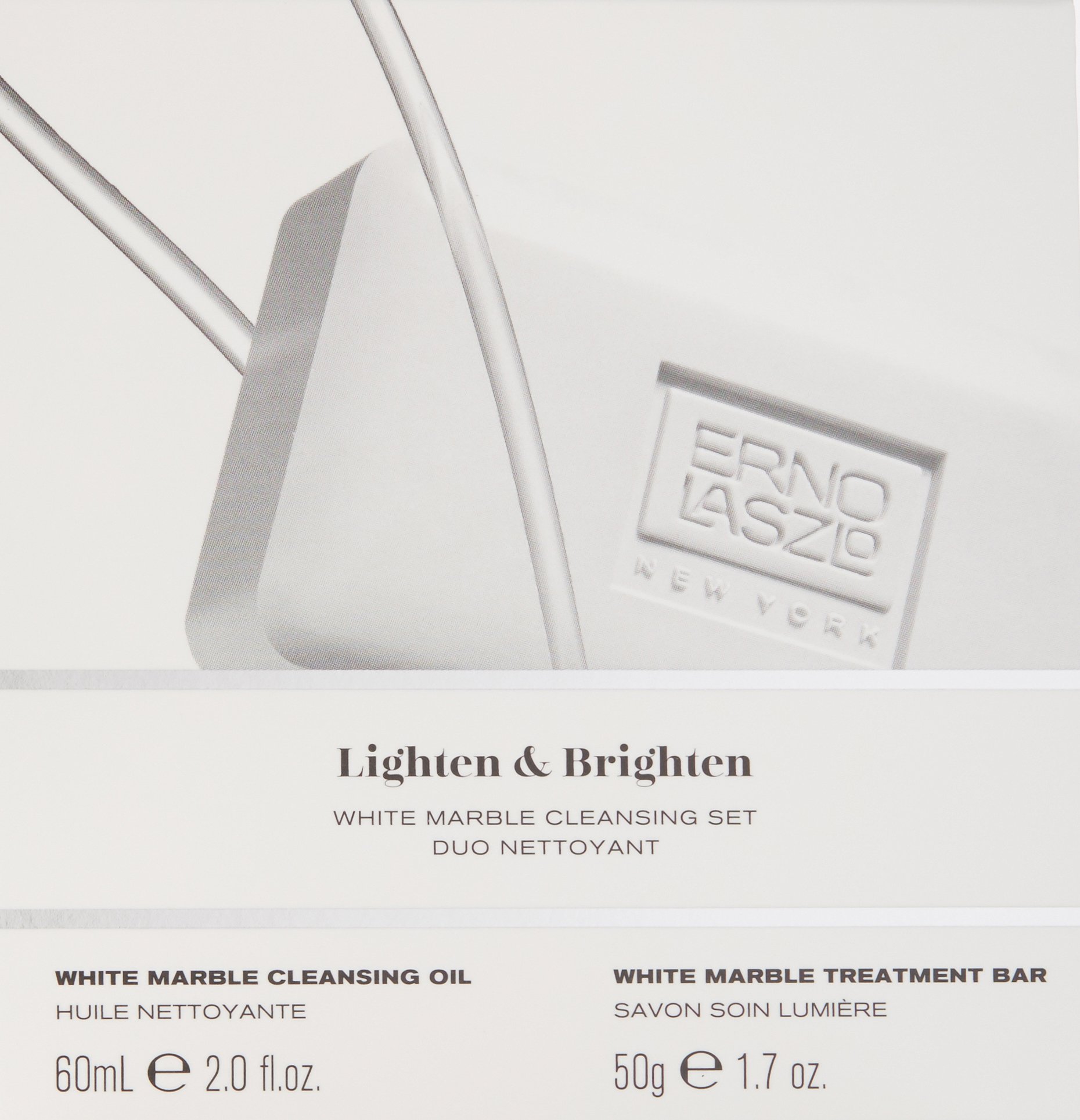 Erno Laszlo White Marble Kit Olio 60ml + Saponetta 50g Illuminante