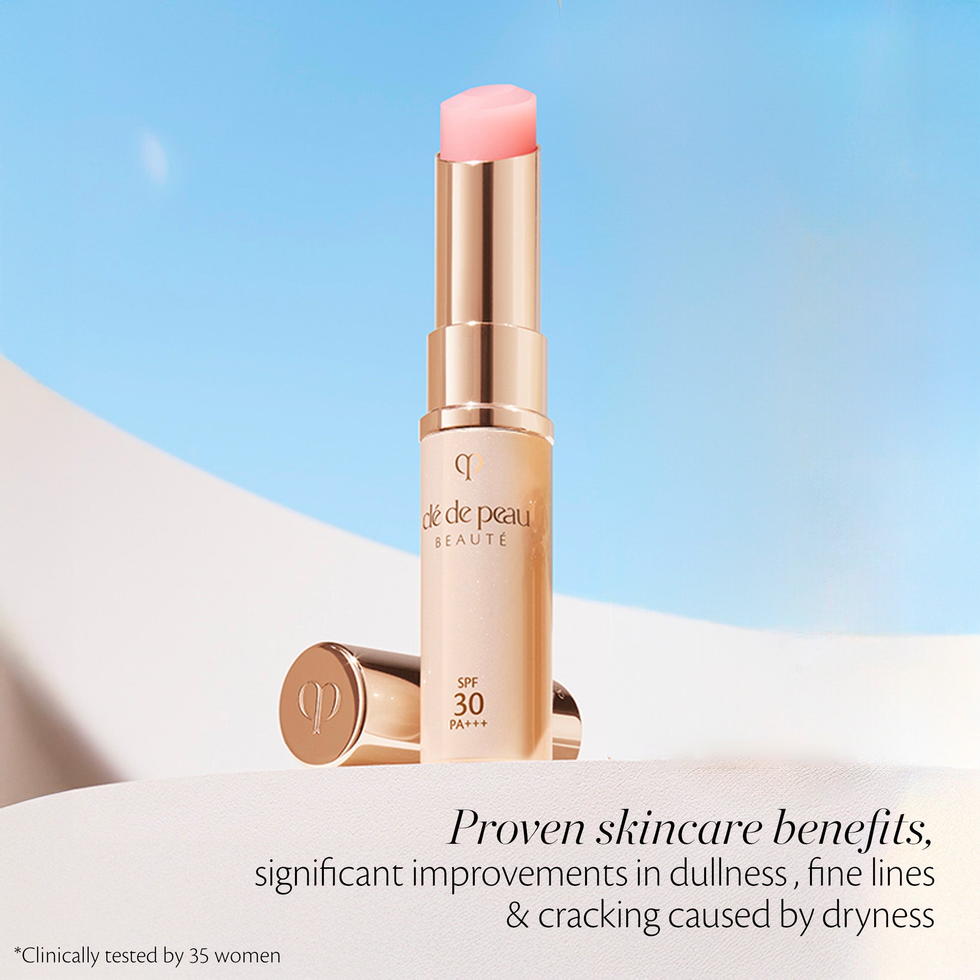 Clé de Peau Beauté UV Protective Lip Treatment trattamento labbra vellutato