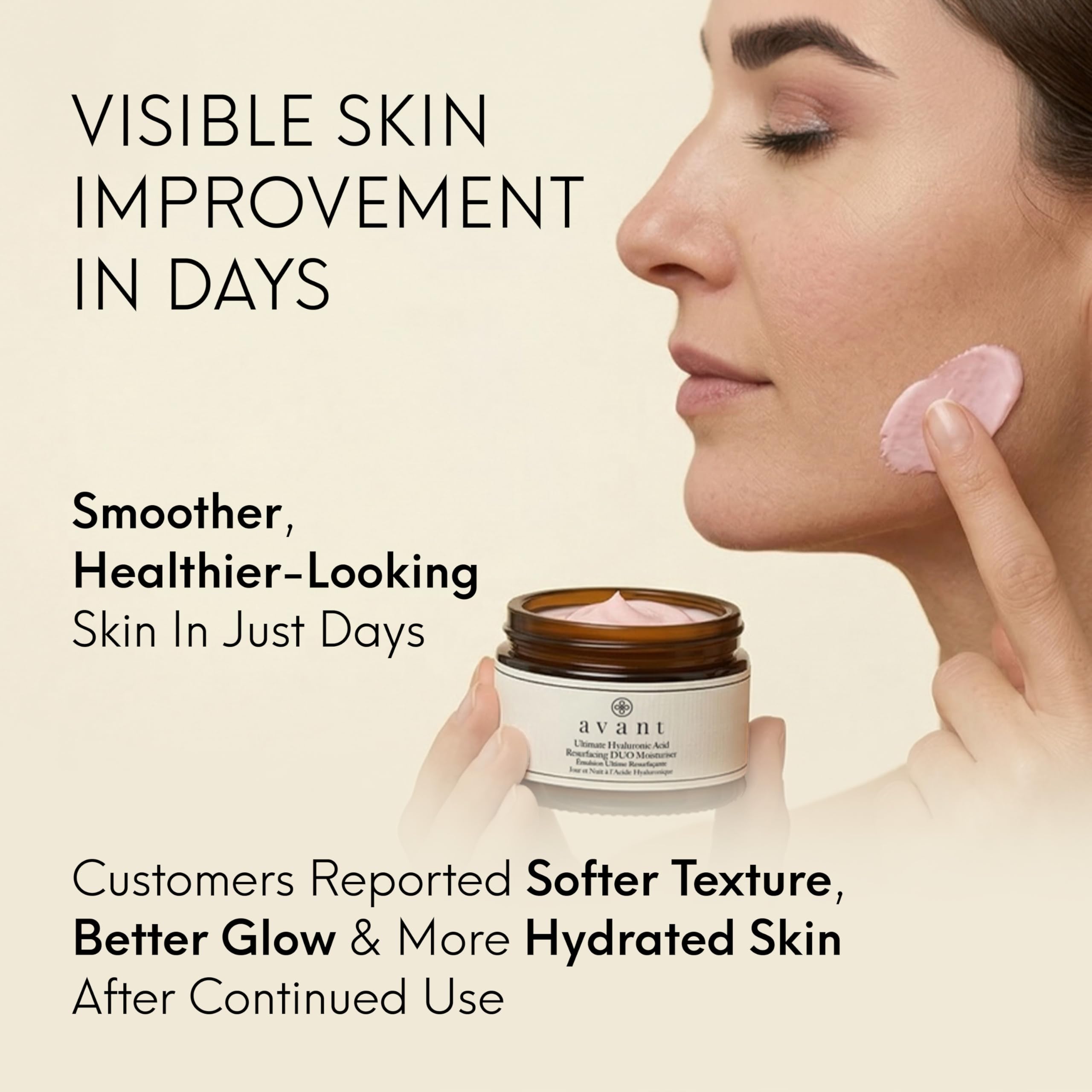 Avant Age Radiance Acido Ialuronico Duo Crema 50 ml giorno notte