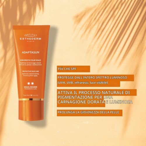 Institut Esthederm Adaptasun crema solare viso 50 ml sole moderato