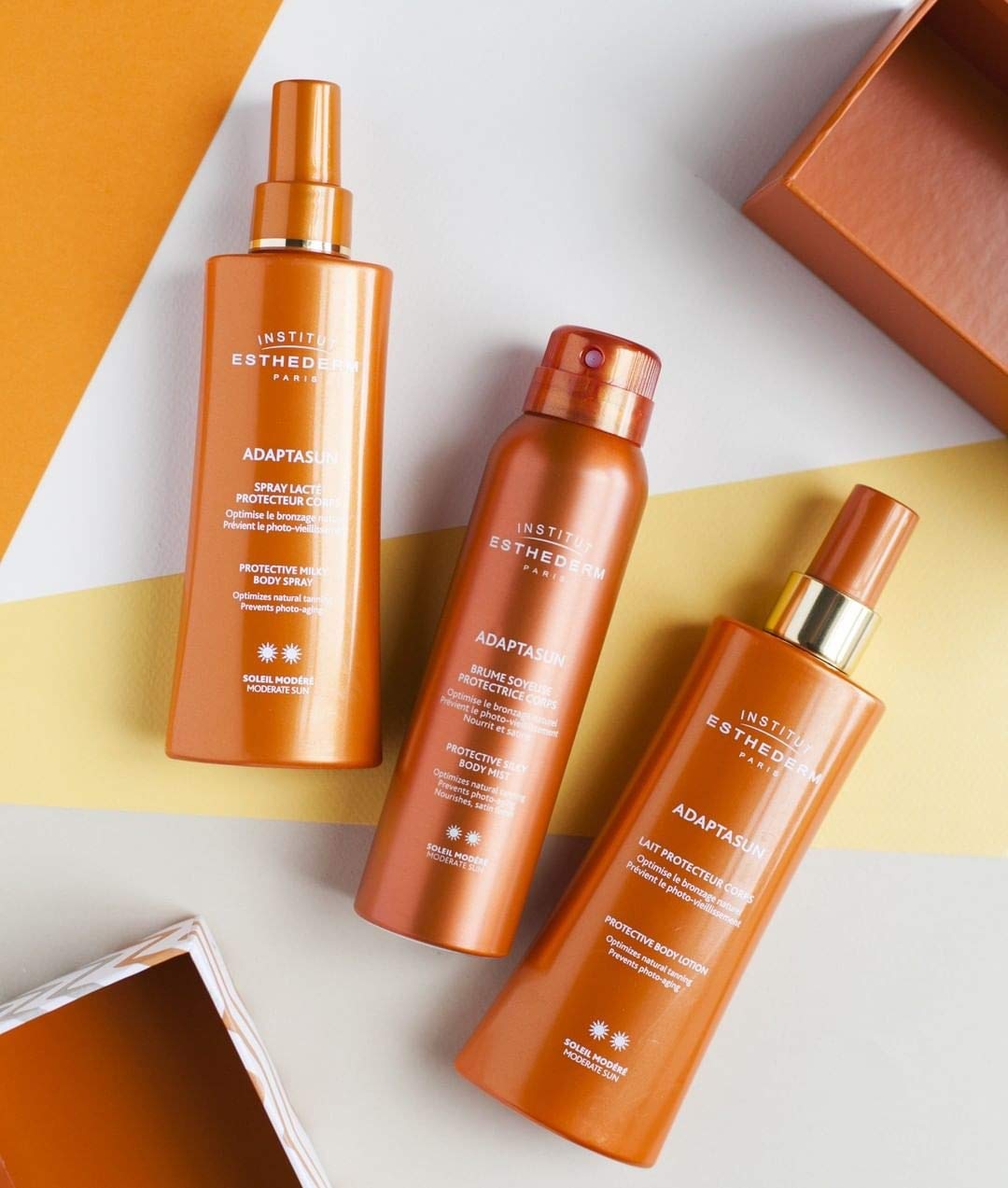 Institut Esthederm Adaptasun Latte Corpo Sole 200 ml Moderato