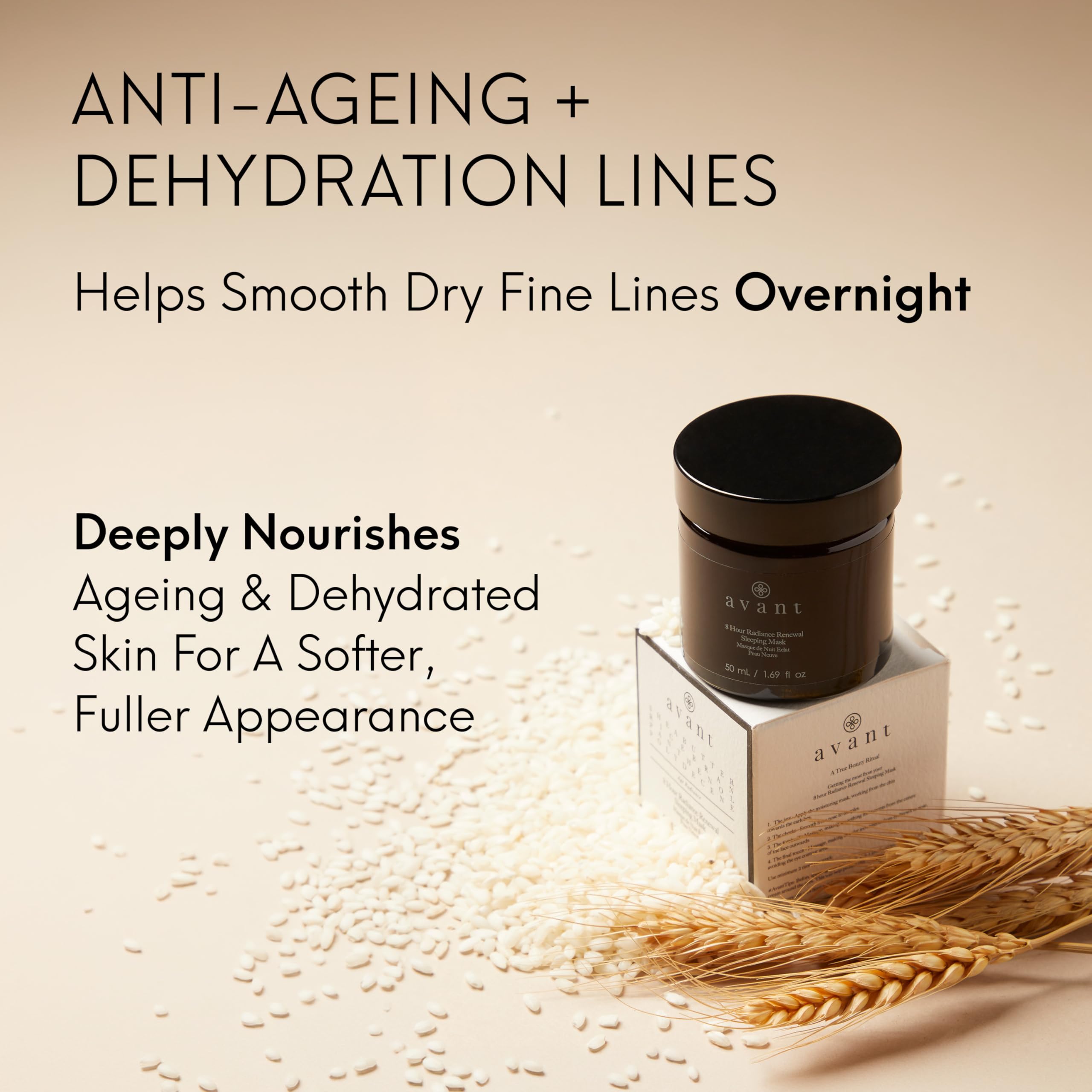 Avant Radiance Renewal maschera notte 50 ml 8 ore