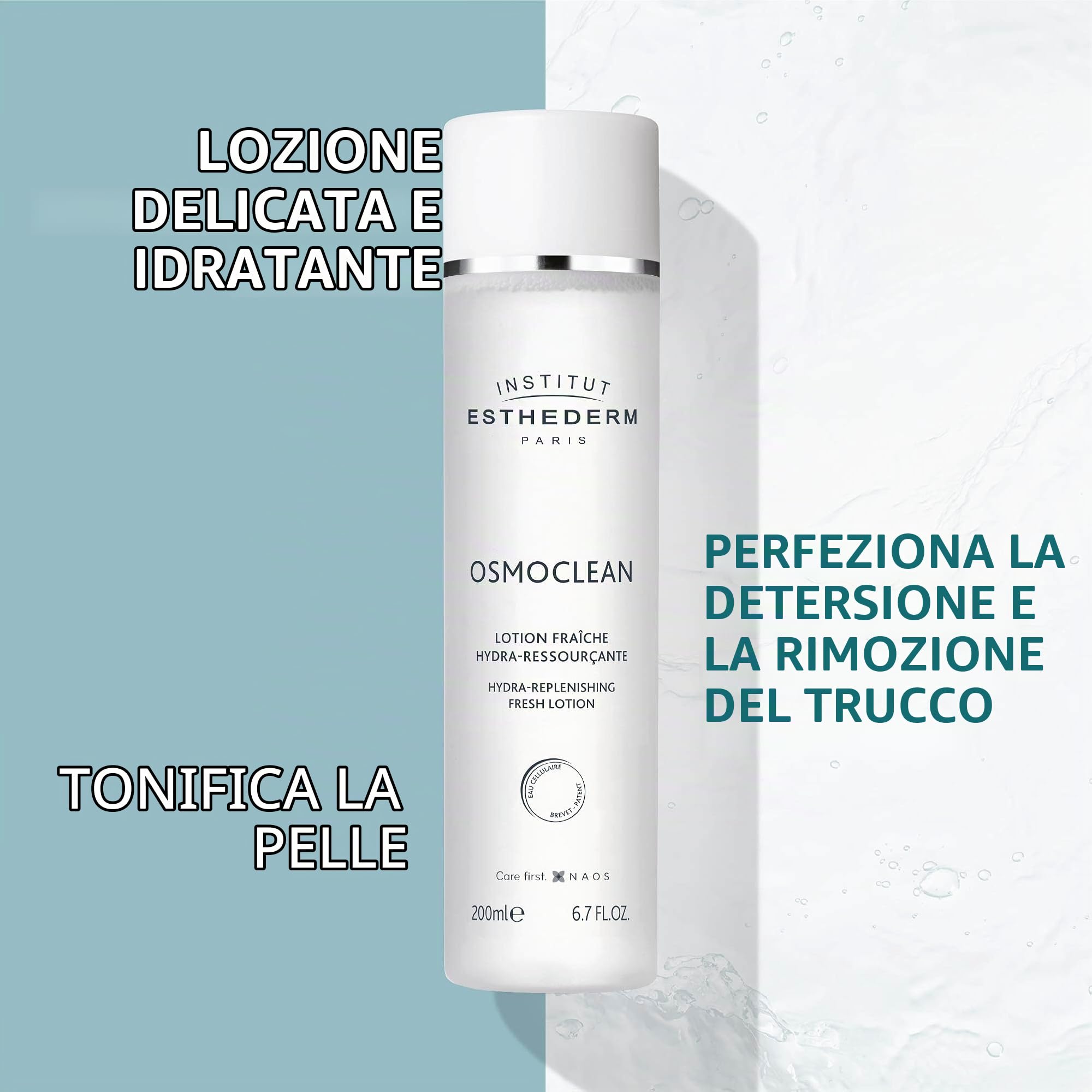 Institut Esthederm Osmoclean Fresh Hydra-Restoring Lotion detergente 200 ml